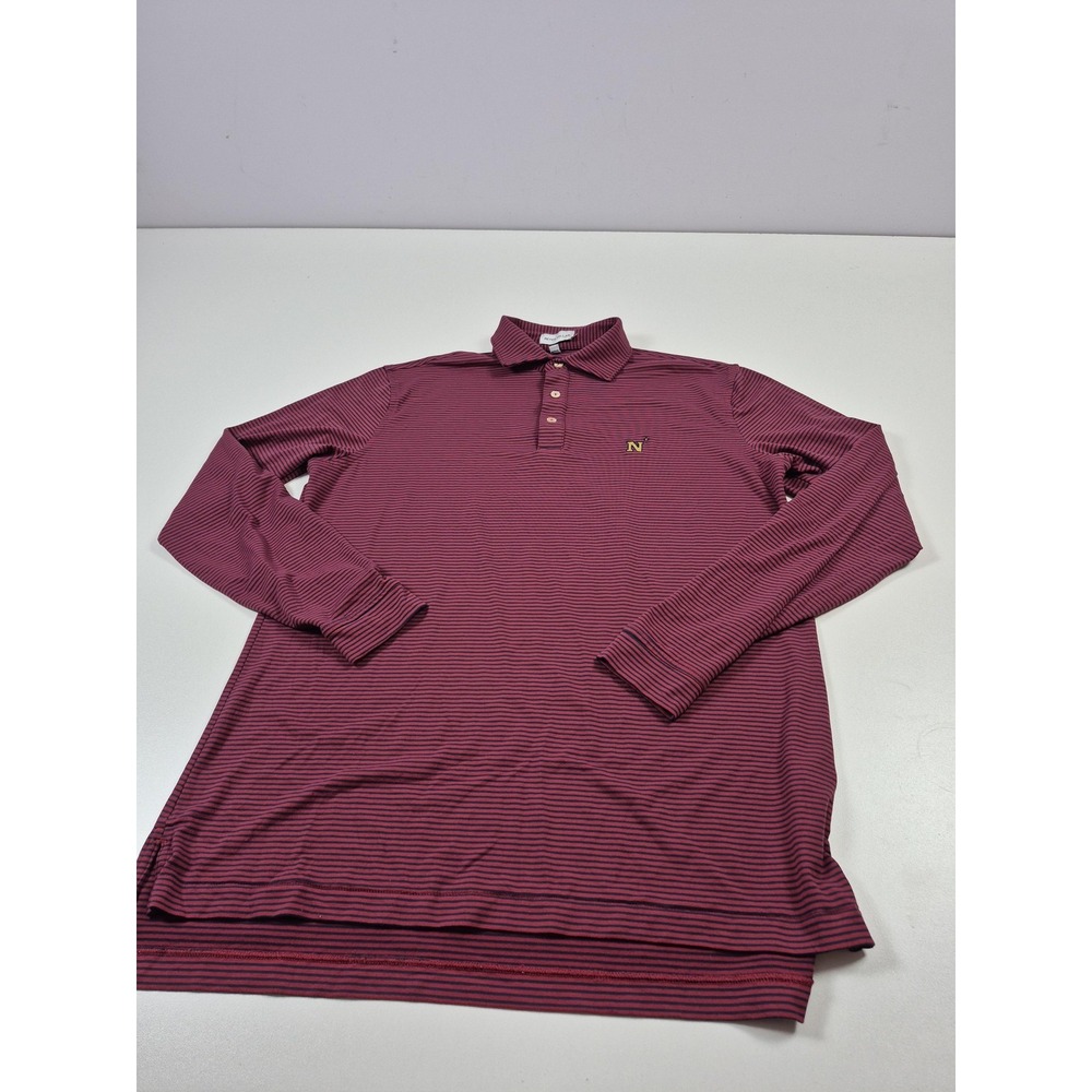 Peter Millar Lyons Performance Striped Jersey Lon… - image 1